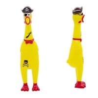 随机颜色 34CM 惨叫鸡尖叫鸡玩具鸡解压发声怪叫鸡绝望会叫的战斗鸡狗狗耐咬玩具