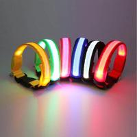 蓝色电池款(没充电功能) 圈总长度40厘米左右 狗狗发光项圈 非充电脖圈宠物用品夜光狗圈泰迪小型犬夜间遛狗灯