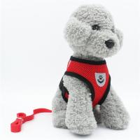 红色工型防挣脱胸背+1.2米扁绳 S 狗狗 建议体重 3-5斤 宠物猫咪狗狗牵引绳防挣脱可调节胸背带中小型犬遛狗绳遛猫绳