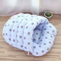 拖鞋窝-长型 幸运草 迷你号:45*30cm(3斤内) 狗狗睡觉窝拖鞋式加厚猫窝中小型泰迪犬窝猫咪睡眠窝垫冬季保暖窝