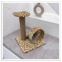 黄色 猫爬架猫架猫窝小型猫树爬柱一体剑麻玩具抓版猫抓柱自家猫咪用品