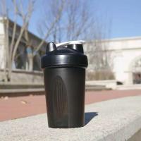 黑色400ml MUTANT铁血魔兽摇杯搅拌杯子蛋白粉摇摇杯奶昔杯大容量带刻度健身