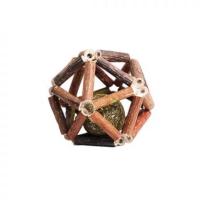 小号 2个 猫玩具天木蓼玲珑球猫薄荷逗猫宠物玩具磨牙自嗨成猫幼猫洁牙