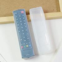 A款透明[18.5*5cm] TCL电视机遥控器套保护套透明硅胶遥控板套子防摔防尘保护罩防水