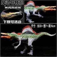 绿色[摩洛哥棘龙] 侏罗纪大号仿真塑胶静态动物食肉恐龙玩具模型摩洛哥埃及棘龙霸王