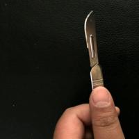 工具刀柄+刀片 七叶足顽呷灰指甲液软甲膏亮甲灰甲清亮 指甲锉脚气专用脱甲精油