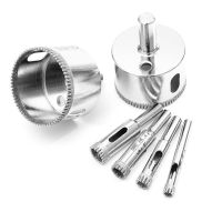 6mm[一支装] 锯齿玻璃开孔器钻瓷的钻头取孔大理石玻化砖打孔神器转头6mm磁砖