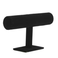 一层黑绒 热卖绒布手镯架玛瑙手串手表收纳紫檀手链展示架饰品架头绳展架