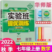 上册 实验班七年级数学上册下册华师大版提优训练初中学习资料总复习书