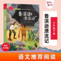 鲁滨逊漂流记 鲁滨逊漂流记快乐读书吧六年级下推荐阅读商务印书馆出版智慧熊