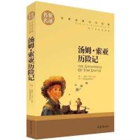 汤姆索亚历险记(创世中文版) 读名著学英语 双语版 汤姆索亚历险记 英汉互译 中英对照英