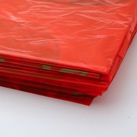 1.8米特厚全红色[10张] 加厚过年桌布福字台布大吉大利喜字结婚桌布一次性塑料防水正方圆