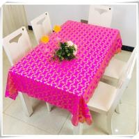 387粉色 80*135 PVC桌布防水防油防烫餐桌布茶几台布长方形正方形客厅餐厅布艺