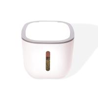 时尚灰(20斤装) 家用米桶面粉杂粮防虫防潮密封20斤装厨房用具米缸/米箱