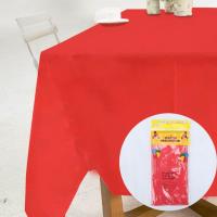 红色桌布1张 一次性塑料桌布台布加厚长方形甜品台布置生日派对ins风装饰家用