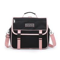 珱岛黑配粉 樱桃酱 原创 珱岛 3way包 休闲背包jk校园学生双肩包
