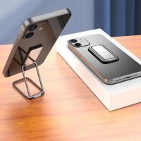 方形-黑色 金属手机支架粘贴式指环扣手机壳支架神器手机架手机支架桌面