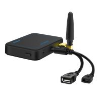 M100U盘版 智能APP控制蓝牙5.0接收器AUX无损立体声有线变无线支持U盘播放