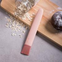 樱花粉 Cookerbene油刷子厨房烙饼硅胶刷食用烘焙家用耐高温电饼铛烧烤刷