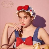 蝴蝶结发带 Gukoo/果壳皇冠洗脸发带束发带女发饰可爱发箍女洗脸配饰洗漱发带
