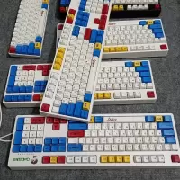 高达键帽108 高达键帽主题OEM高度机械键盘PBT个性键帽64/68/84/87/98/100