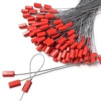 25厘米 10条 钢丝封条一次性电表油罐车物流防盗施封锁园林苗木标签不锈钢扎带