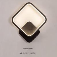 黑色方形25*30暖光-不带鹿角 鹿角壁灯北欧现代简约过道床头壁灯温馨现代客厅沙发背景墙壁卧室