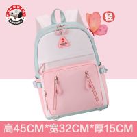 A款-防水耐磨休闲款[四层]-粉绿 单书包 史努比书包女初中女生公主小学生高中生高颜值大容量学院风双肩包
