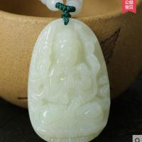 千手观音-属鼠 可调节珠链款 [假一罚十]和田玉吊坠男女十二生肖猪年吉祥物本命年卡通