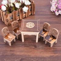 方桌一套 木制 旅游景区热卖木制摆件工艺拖拉机挖掘机起吊机消防车搅拌机老爷车