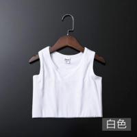 白色 S 简态帅t大码中性束胸绷带缩胸束胸内衣女学生超平女显胸小套头tt