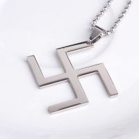 万字单独吊坠送圆珠链60cm 简易袋装 东京卍复仇者万字项链动漫周边吊坠佐野万次郎钛钢吊饰不掉色