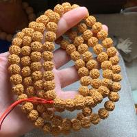 双龙纹原籽 9mm 龙鳞纹小金刚菩提 龙鳞藏式金刚菩提108颗佛珠素串佛珠手串男女