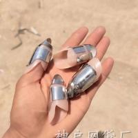 三代v型每个+5个普通食指套 一个 蔬菜大棚采摘工具摘豆角铁指甲不锈钢指甲套铁戒指掐须采摘神器