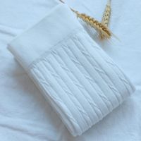 白色 九分 秋冬季毛线打底裤女外穿加长胖mm大码棉裤修身踩脚麻花裤薄款秋裤