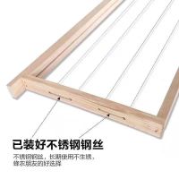 半成品巢框拉好钢丝(5个装) 养蜂工具中蜂巢框成品标准杉木蜜蜂巢框带铜眼蜂箱巢础框蜂巢框