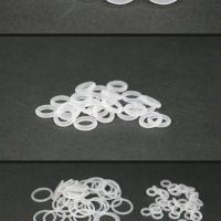 外10*2.4[90个] 硅胶o型圈耐高温防水圈白色硅橡胶密封圈密封件外6-30*线径2.4mm