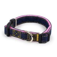 粉色单个项圈 带宽1.0cm 牵狗绳狗牵引绳小型犬遛猫绳子狗链子泰迪宠物项圈幼犬狗狗胸背带