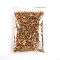 100g装虫干 面包虫干黄粉虫干仓鼠粮食营养蛋白质水龟食物龟粮