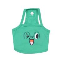 蛙里奥(绿色) XS胸围30长13cm(约3斤内) 韩版卡通可爱小型犬狗狗背心薄款泰迪夏装比熊夏季防晒宠物猫衣服