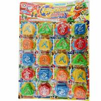 变形字20个 变形字 20个风雨雷电云五合体变形神兽金刚玩具 学校周边商店玩具