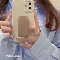 相框-磨砂古董白+焦糖棕支架 x100 秋冬棕色推拉支架iPhone12promax苹果11手机壳iPhone13创意x