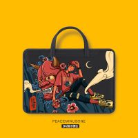 随性国潮女孩(加厚防震+配拉杆箱带) 平板9.7-11寸(通用) 适用苹果笔记本电脑包女手提13macbook12国潮1