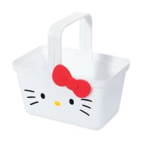 hello kitty手提篮 MINISO名创优品三丽鸥联名收纳框洗漱置物篮手提篮
