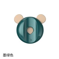 墨绿色 磁吸电动牙刷架卫生间吸壁挂式墙面沥水置物架牙具免打孔收纳架子