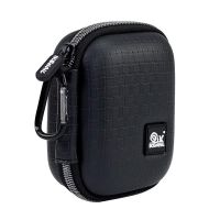 黑色 长方形 11x8x5.5 cm 充电器收纳盒包随身 数据线收纳包便携 有线耳机收纳盒蓝牙耳机包