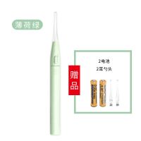 2020款苹果绿发光掏耳勺单支 掏耳神挖耳勺带灯宝宝儿童发光采耳掏耳朵淘扣工具套装可视耳屎器