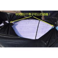 10个65加厚黑 加厚 超大塑料袋加厚80*112黑色大号服装打包袋手提垃圾袋搬家袋