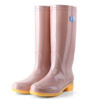保暖女人中筒雨鞋耐磨韩版防滑水鞋女中筒鞋胶鞋环卫短中长水鞋女