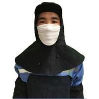 有帽檐 焊工防烫围脖焊工防护装备 脖套 脸部脖子电焊防护用品焊工用品